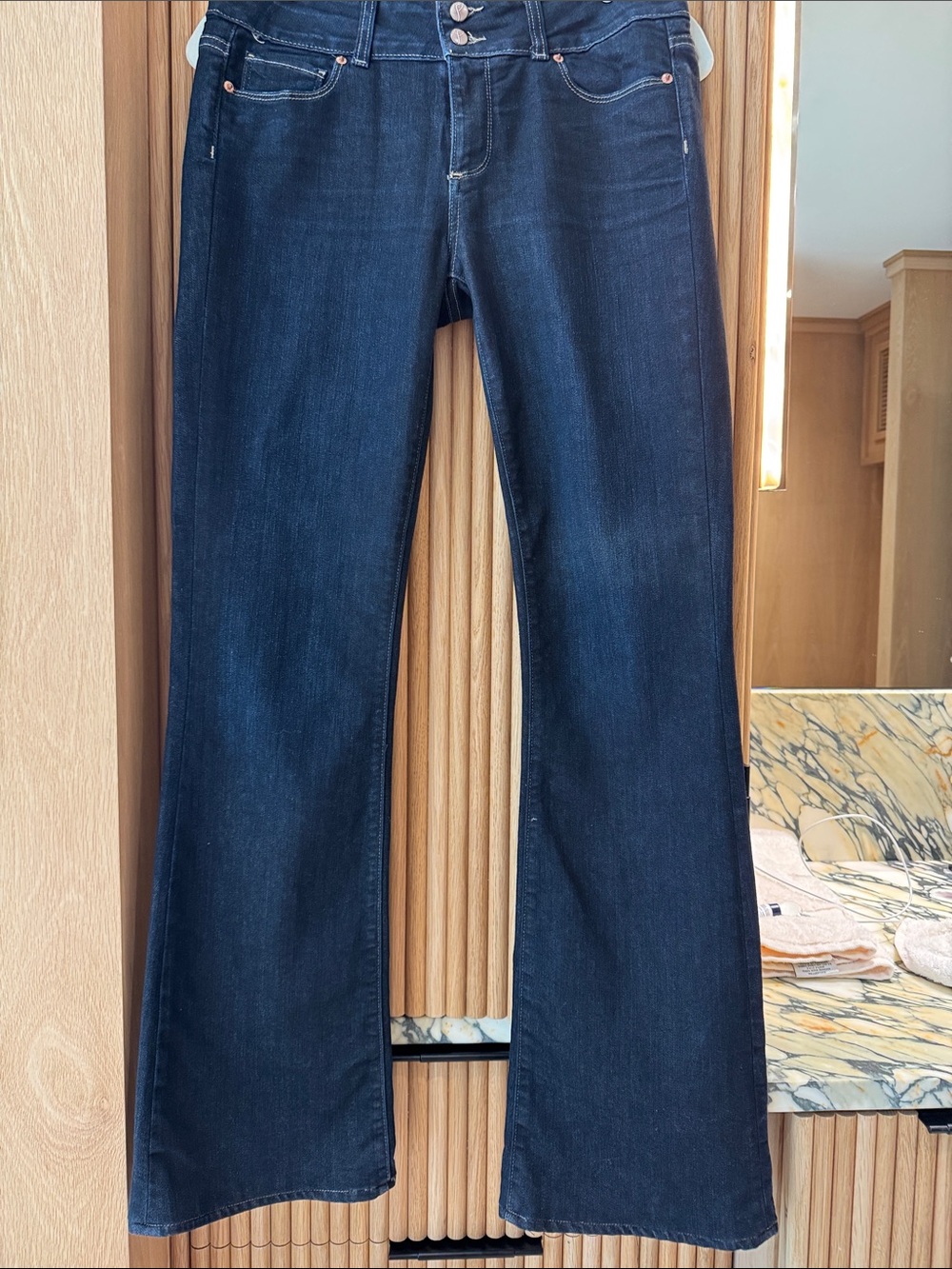 PAIGE Dark Indigo Bootcut Jeans for Women